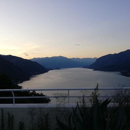 Attico With Big Terrace In Residence With Pool Valbrona Exterior foto